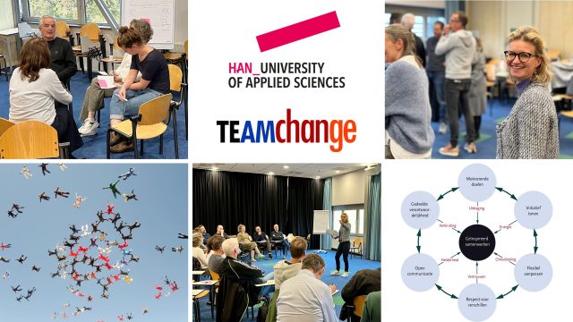 Project Teamchange HAN met Annemieke Stam en Annouk Ronden